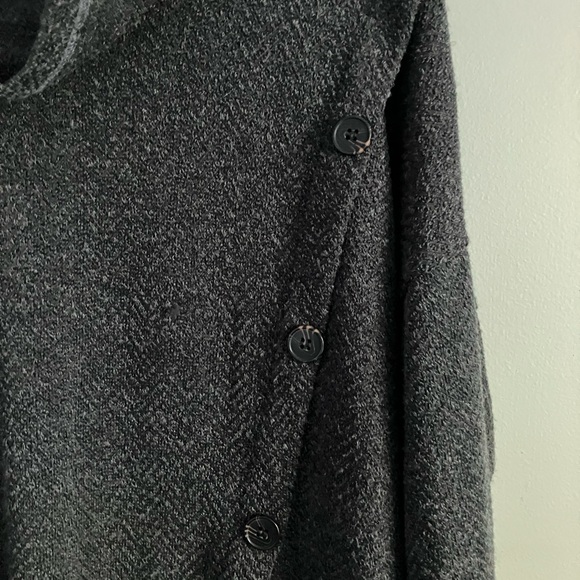 RETROLOGY Grey Cowl Neck Light Weight Sweater Size XL - Picture 3 of 8